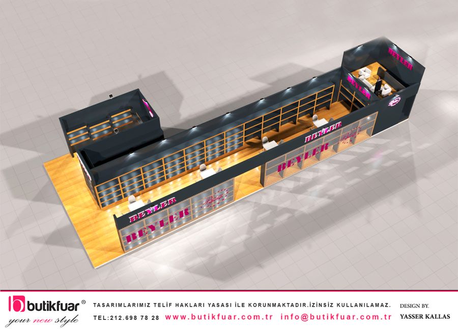 Ahşap Stand Tasarımları (23)